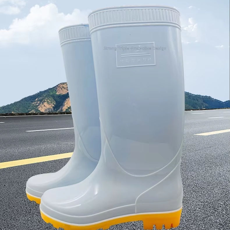 Putekļu necaurlaidīgi ūdensizturīgi PVC zābaki